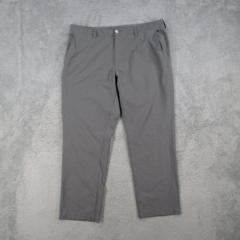 Bluffworks Envoy Lightweight Travel Pants Mens 38x30 Gray Regular Fit Stretch